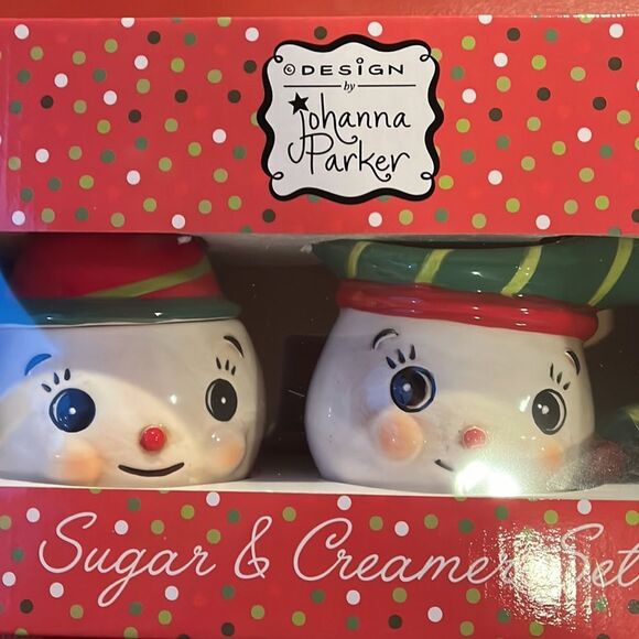 NIB Johanna Parker sugar and creamer set - Picture 2 of 3